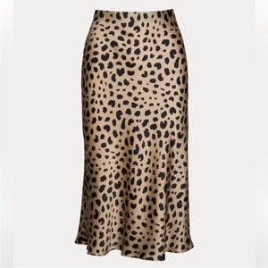Realisation Par Naomi Silk Slip Skirt